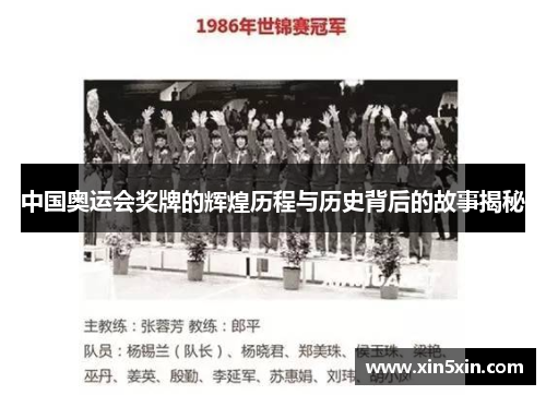 中国奥运会奖牌的辉煌历程与历史背后的故事揭秘